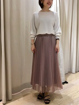 TIARA STAFFさん（レディース・153cm）の冬コーディネート