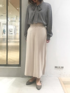 TIARA STAFFさん（レディース・158cm）の冬コーディネート