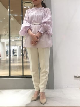 TIARA STAFFさん（レディース・155cm）の冬コーディネート