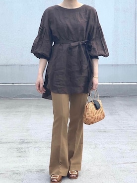 TIARA STAFFさん（レディース・160cm）の春コーディネート