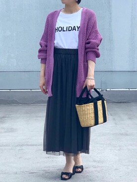 TIARA STAFFさん（レディース・157cm）の春コーディネート