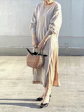 TIARA STAFFさん(レディース・157cm)の春コーディネート