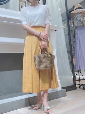 TIARA STAFFさん（レディース・157cm）の春コーディネート