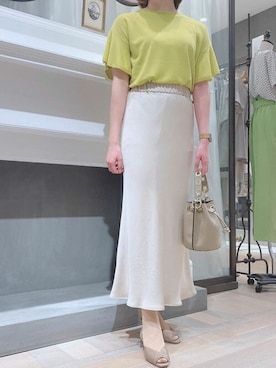 TIARA STAFFさん（レディース・169cm）の夏コーディネート