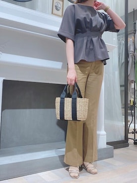 TIARA STAFFさん（レディース・169cm）の夏コーディネート