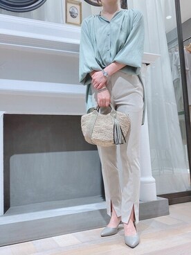 TIARA STAFFさん(レディース・157cm)の夏コーディネート