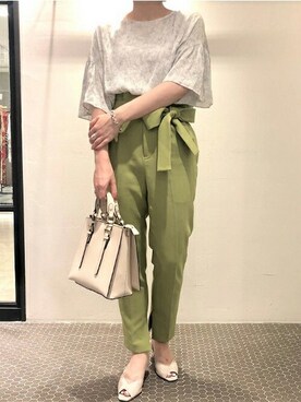 TIARA STAFFさん(レディース・157cm)の夏コーディネート