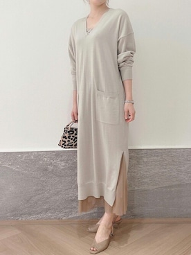 TIARA STAFFさん（レディース・157cm）の秋コーディネート