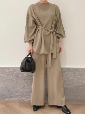 TIARA STAFFさん（レディース・157cm）の秋コーディネート