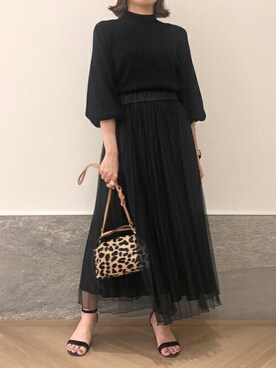 TIARA STAFFさん（レディース・152cm）の秋コーディネート