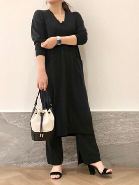 TIARA STAFFさん（レディース・157cm）の秋コーディネート