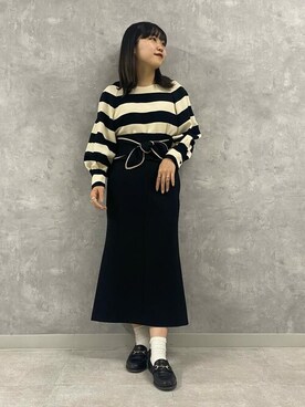 TIARA STAFFさん(レディース・156cm)の秋コーディネート