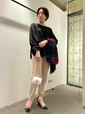 TIARA STAFFさん(レディース・155cm)の冬コーディネート