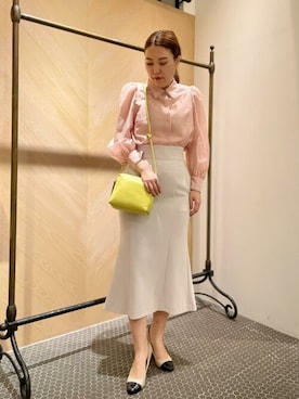 TIARA STAFFさん（レディース・160cm）の冬コーディネート