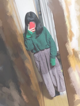ｱｯﾌﾟﾙﾃｨｰ。🍎さん（レディース・158cm）の冬コーディネート