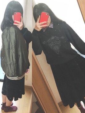 ｱｯﾌﾟﾙﾃｨｰ。🍎さんのコーディネート