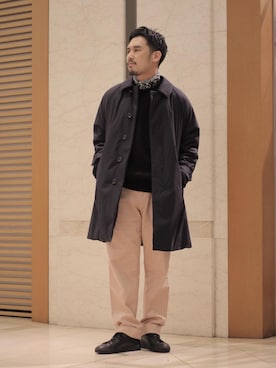 藤高 尚徳さん（メンズ・175cm）の秋コーディネート