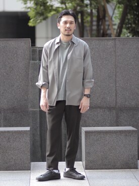 藤高 尚徳さん（メンズ・175cm）の秋コーディネート