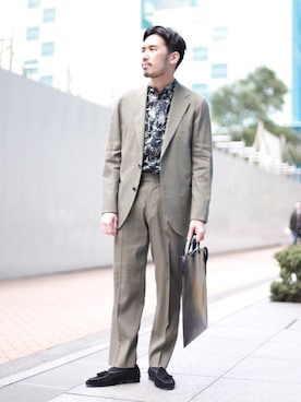 藤高 尚徳さん（メンズ・175cm）の春コーディネート