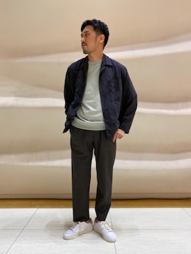 「UNITED ARROWS（ユナイテッドアローズ）のアイテム（その他アウター）」を使った、藤高 尚徳さん（メンズ・175cm）の春コーディネート