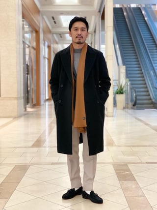 UNITED ARROWS メルトン ダブル4B チェスター　カシミヤ UNITED ARROWS（ユナイテッドアローズ）の「＜UNITED ARROWS＞ ソフト