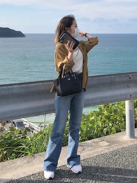 諒香さん（レディース・150cm）の秋コーディネート