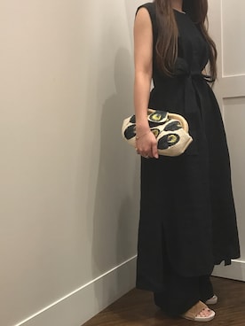 「TICCA（ティッカ）のアイテム（ワンピース/ドレス）」を使った、cassie☺︎さん（レディース・156cm）の春コーディネート