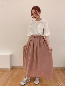 SHOP STAFFさん(レディース・160cm)の春コーディネート