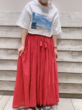 SHOP STAFFさん（レディース・160cm）の春コーディネート