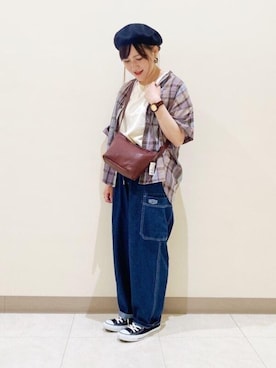 SHOP STAFFさん（レディース・160cm）の春コーディネート