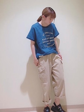 SHOP STAFFさん（レディース・160cm）の春コーディネート