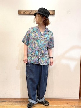 SHOP STAFFさん（レディース・160cm）の春コーディネート