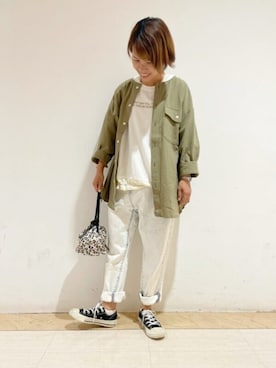 SHOP STAFFさん（レディース・160cm）の春コーディネート