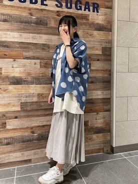 SHOP STAFFさん（レディース・160cm）の春コーディネート