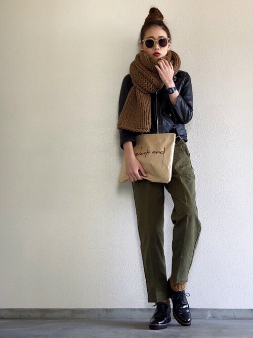 Yukie I Beautiful Peopleのライダースジャケットを使ったコーディネート Wear