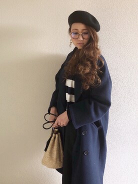 Yukie♡iさんの「雑材タッセル巾着」を使ったコーディネート