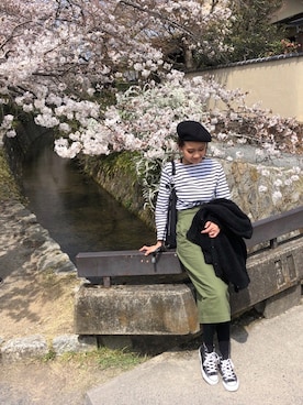 Yukieさん（レディース・166cm）の春コーディネート