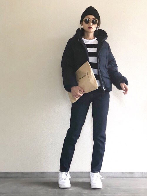 Yukie♡i使用「BARNYARDSTORM（BARNYARDSTORM / ≪ZOZOTOWN限定≫ショートダウンコート）」的時尚穿搭