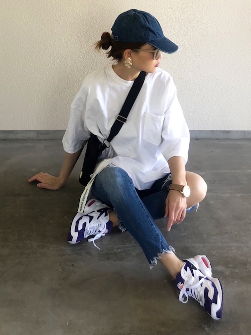 Yukie Iさんのスニーカーを使ったコーディネート Zozotown