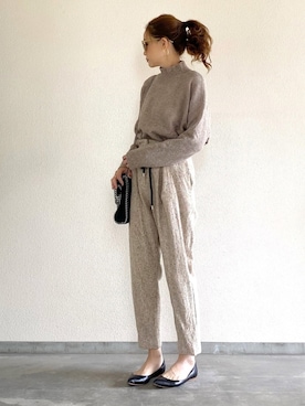 「STELLA McCARTNEY（ステラマッカートニー）のアイテム」を使った、Yukieさん（レディース・166cm）の秋コーディネート