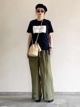 Yukieさん（レディース・166cm）の夏コーディネート