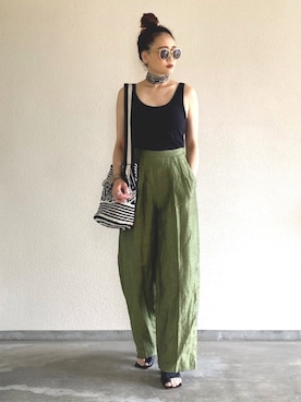 Yukieさん(レディース・166cm)の夏コーディネート