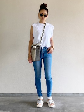 Yukieさん（レディース・166cm）の夏コーディネート