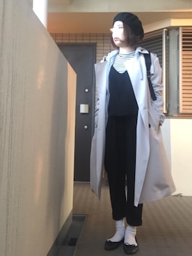 「A part by（アパートバイ）のアイテム（セットアップ）」を使った、たかちんさん（レディース・150cm）の春コーディネート