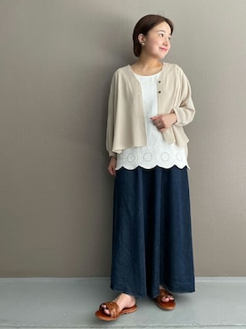 chikai0412さん（レディース・148cm）の夏コーディネート