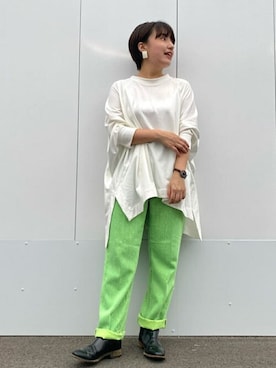 「BEARDSLEY（ビアズリー）のアイテム（アクセサリー）」を使った、chikai0412さん（レディース・148cm）の夏コーディネート