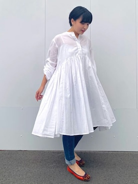 「手刺繍」｜chikai0412さん（レディース・148cm）の秋コーディネート