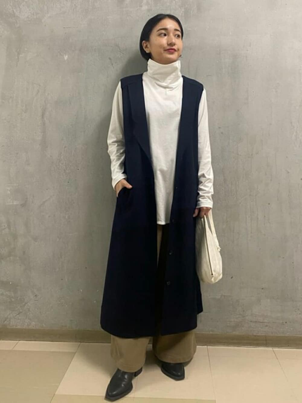 chikai0412(BEARDSLEY)｜BEARDSLEYのワンピースを使ったコーディネート 