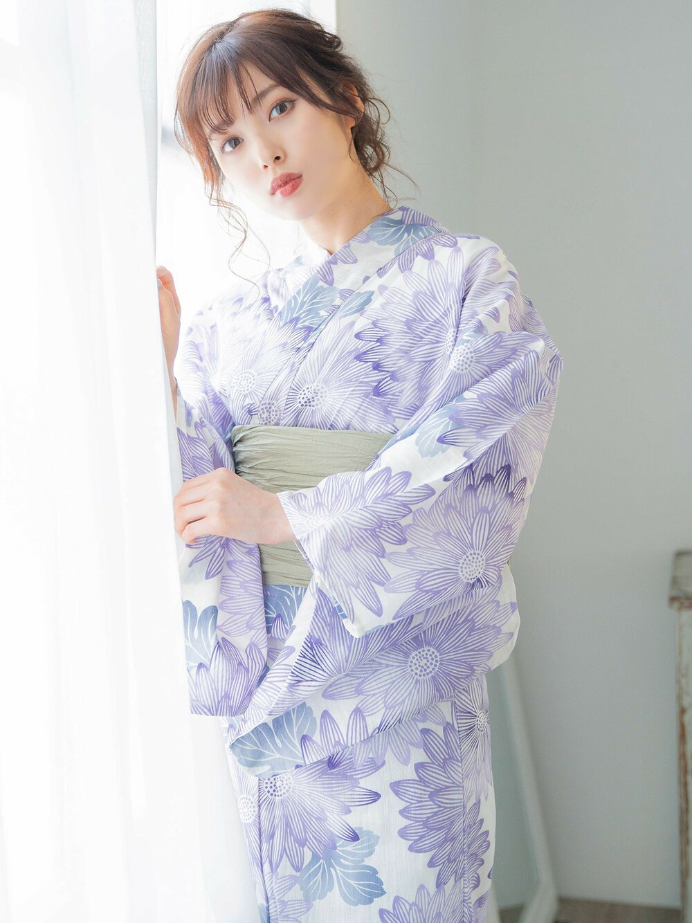 その他の浴衣を着用したレディースの春コーディネートの1枚目の写真