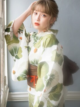 「Dita（ディータ）のアイテム」を使った、Ditaさん（レディース・160cm）の春コーディネート